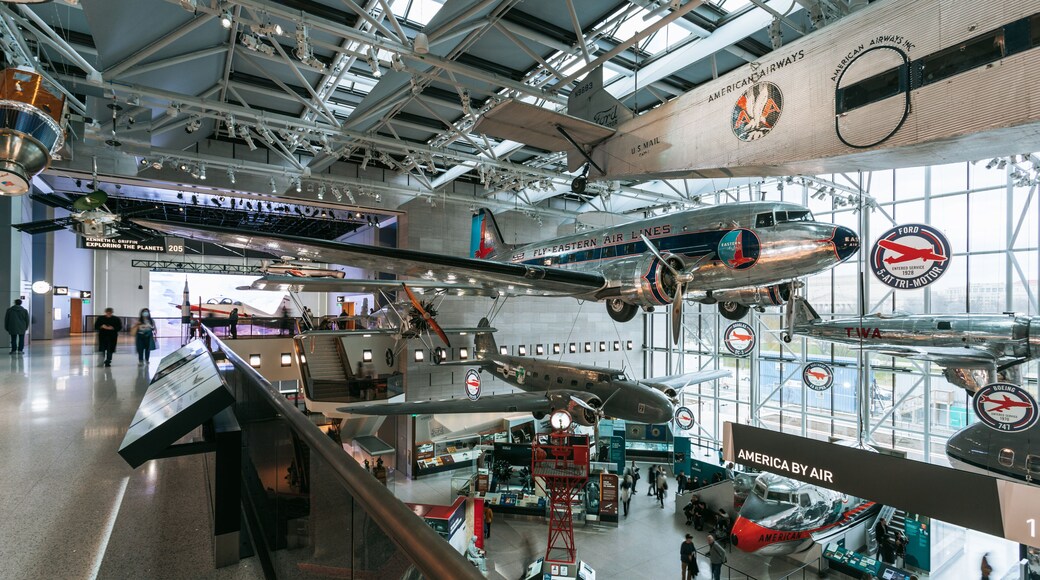 National Air and Space Museum which includes interior views