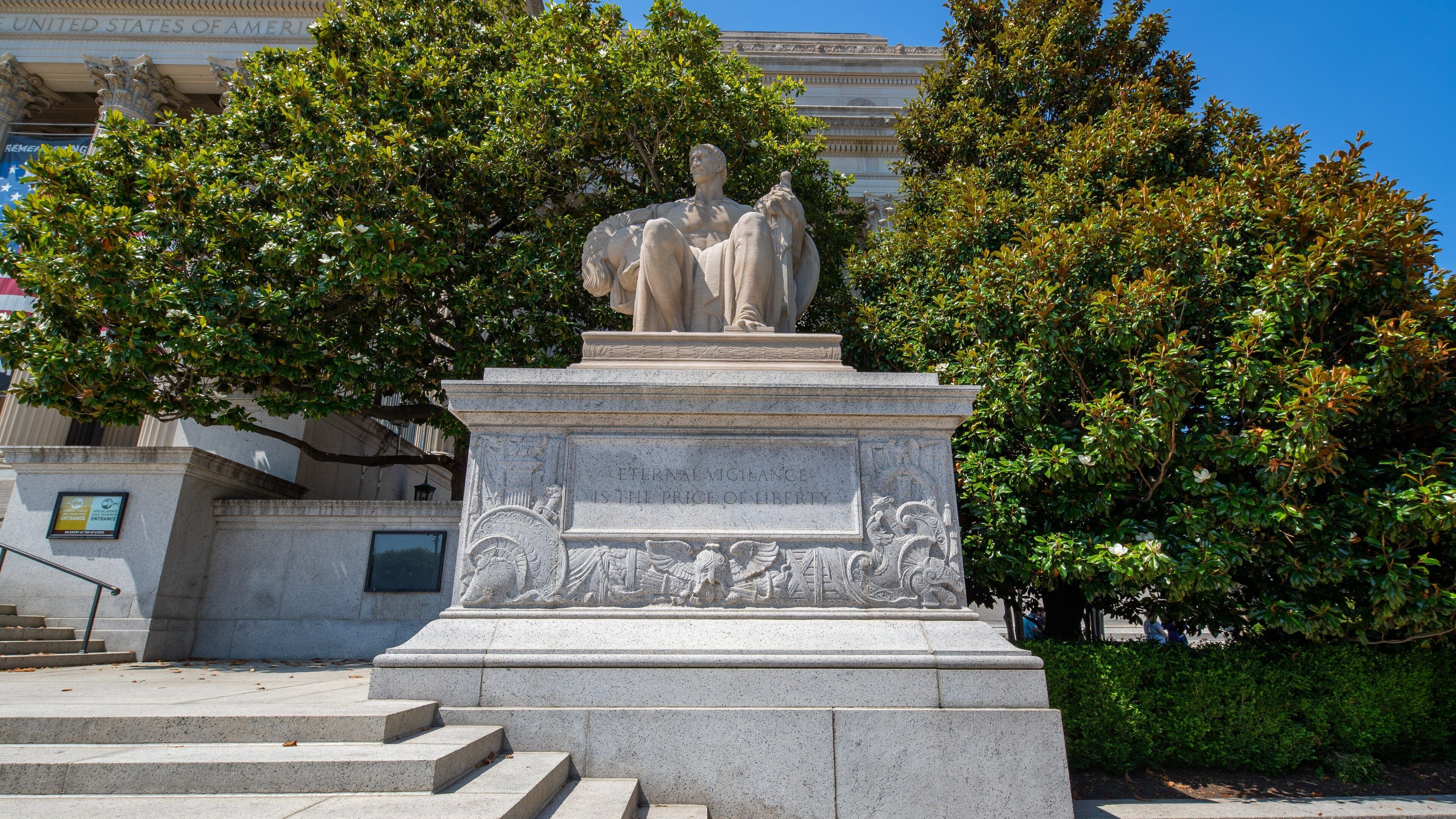 National Archives featuring a statue or sculpture