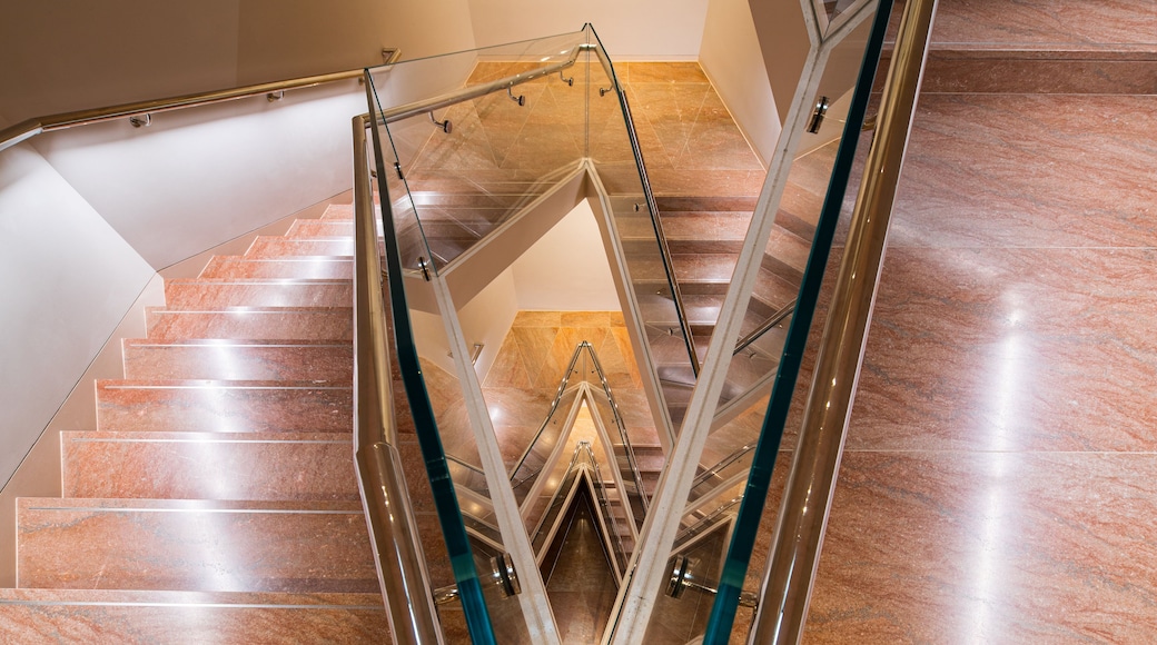 National Gallery of Art featuring interior views