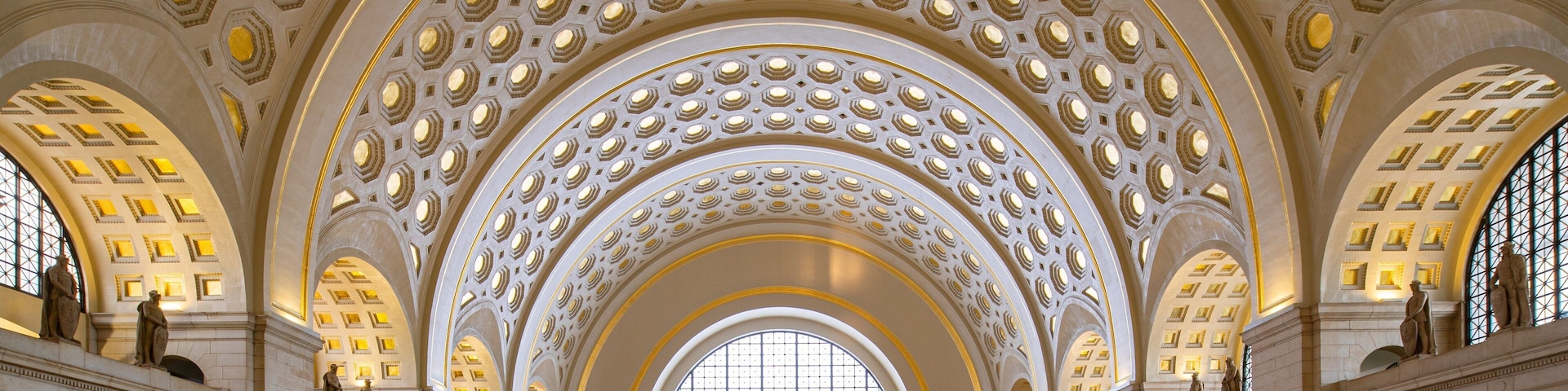 Union Station Shopping Center which includes interior views and heritage elements