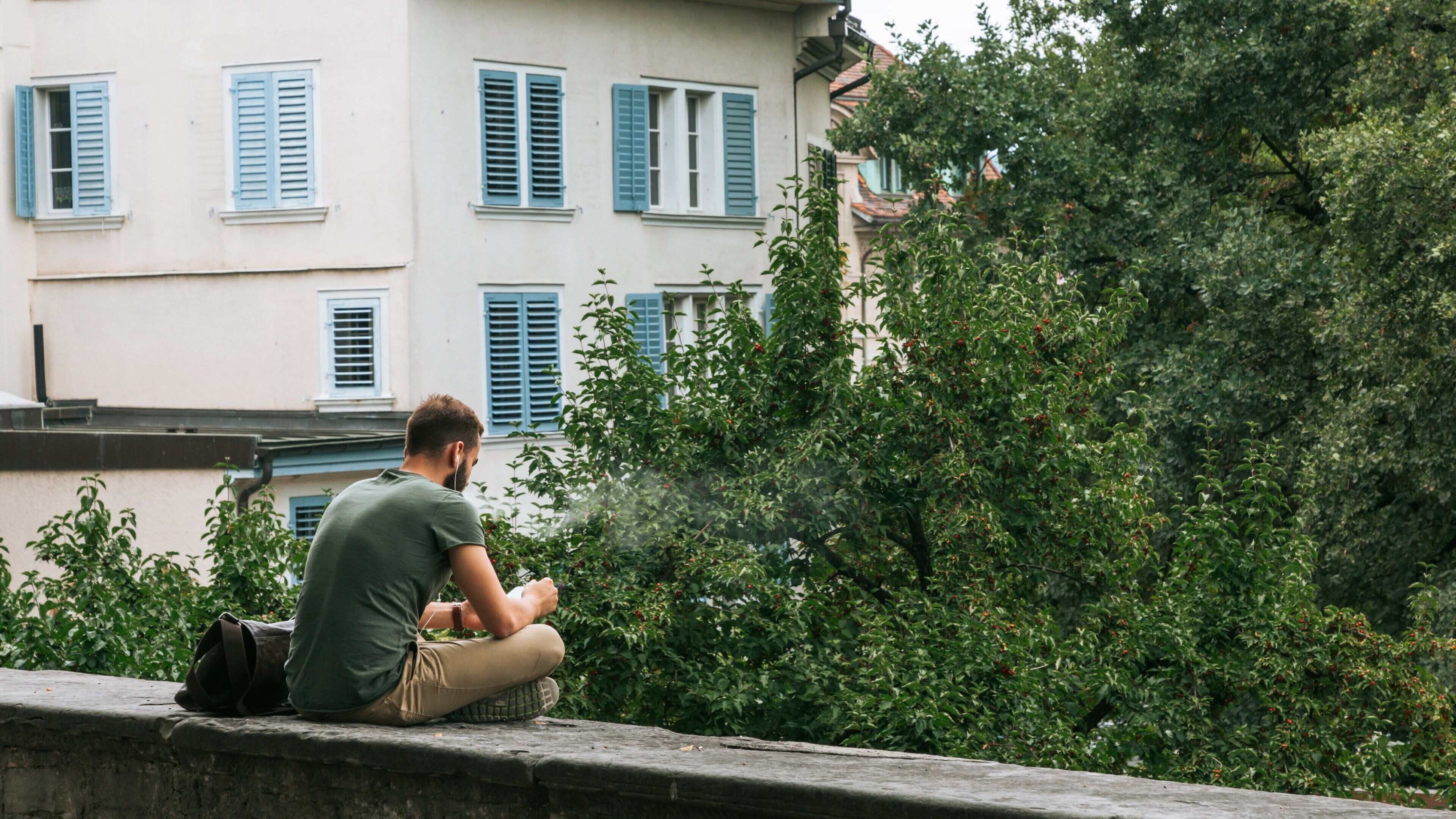 Lindenhof as well as an individual male