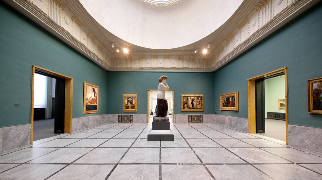 Kunsthaus Zurich showing art and interior views