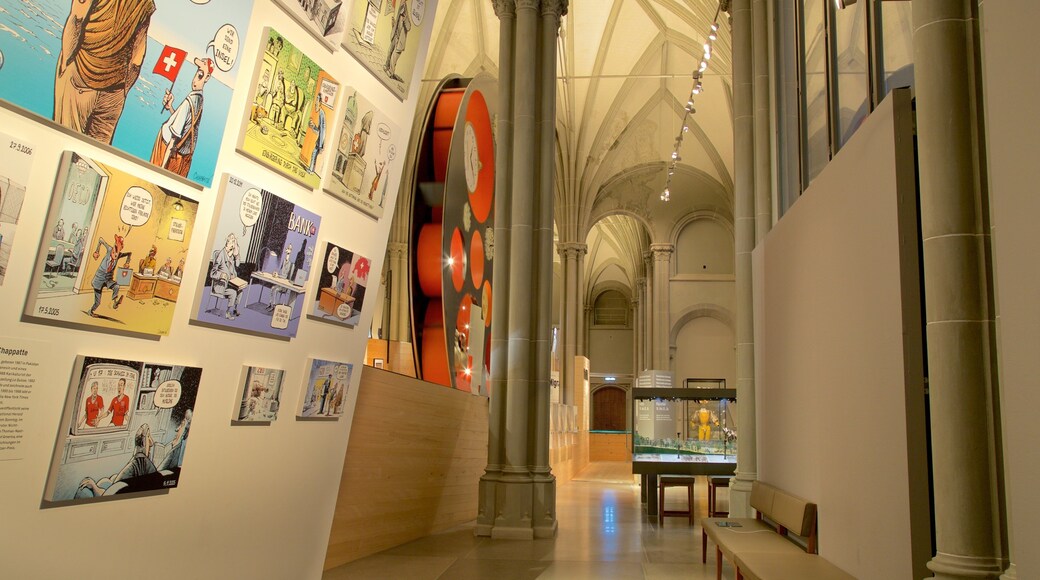 Swiss National Museum which includes interior views