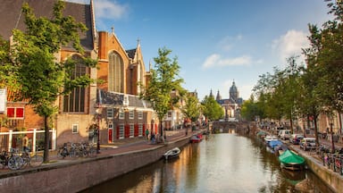 Red Light District featuring a city and a river or creek