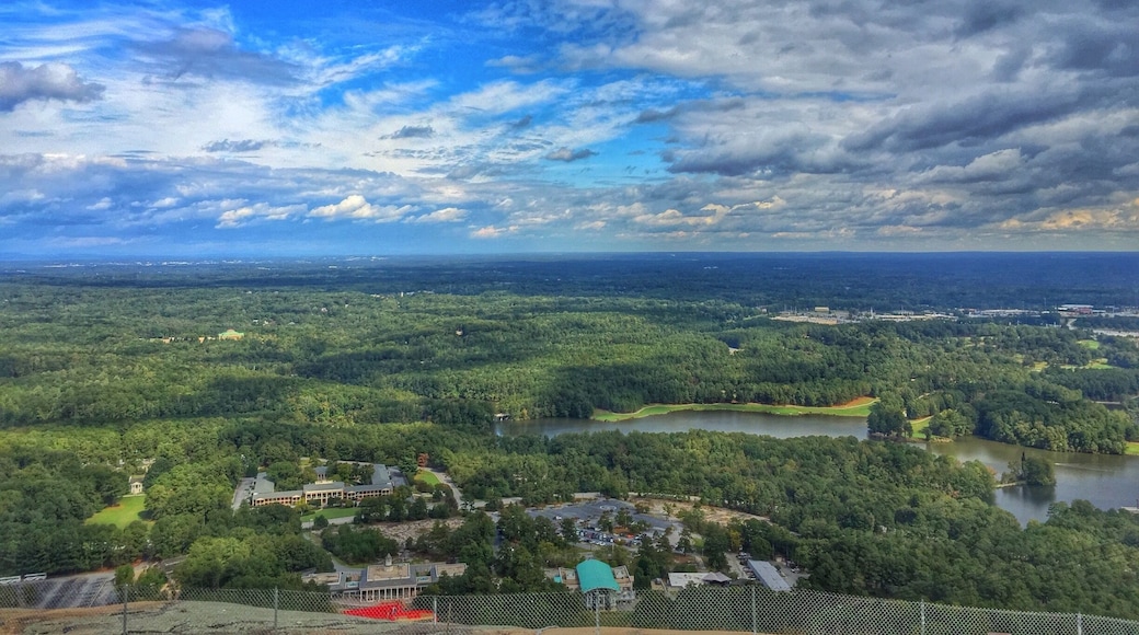 View from the top of Stone Mountain.