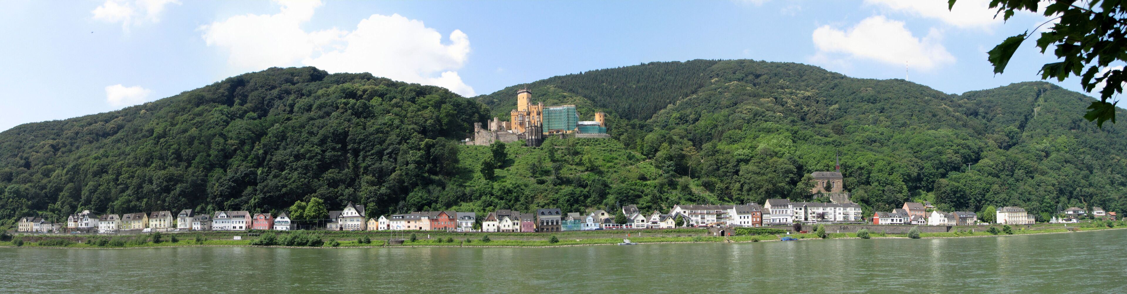 Panorama of Koblenz-Stolzenfels