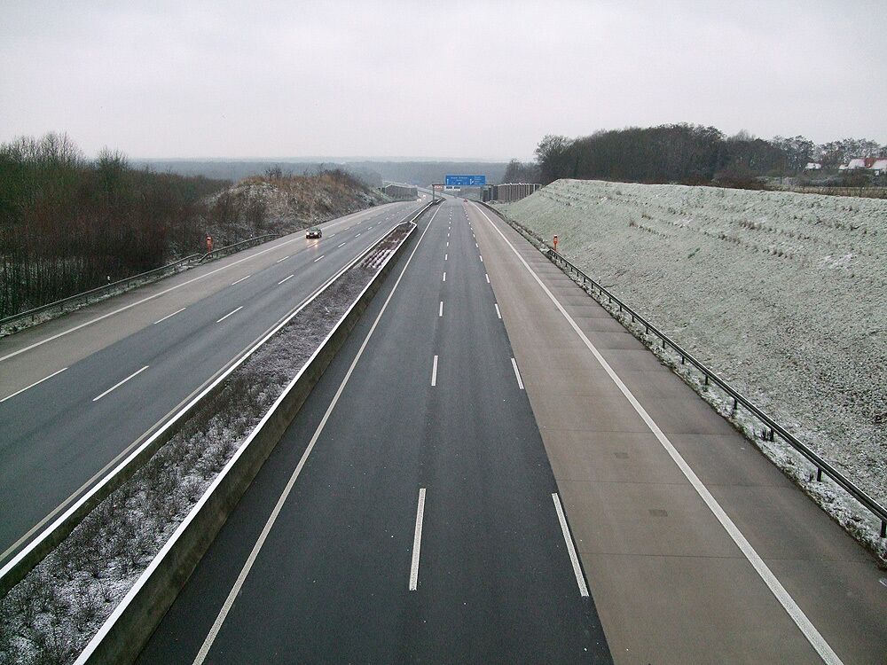 Autobahn A4 bei Kerpen-Horrem