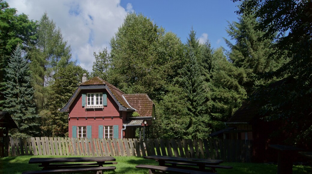 Forestry workers house at forester's lodge Eduardspring in Frankfurt (Oder), Brandenburg, Germany