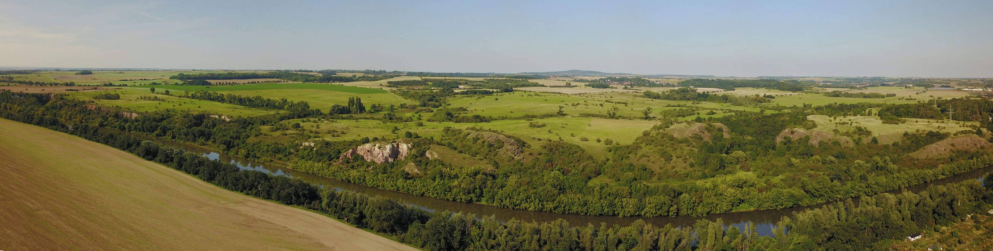 Brachwitzer Alpen (Luftbildpanorama) (Sachsen-Anhalt)
