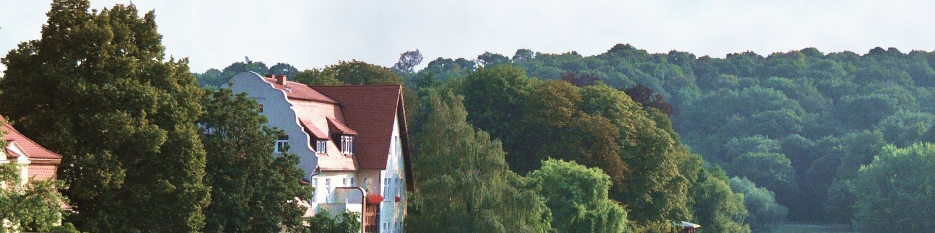Halle (Saale), the Saale nearby Kröllwitz