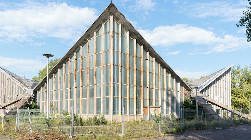 This is a photograph of an architectural monument. It is on the list of cultural monuments of Magdeburg