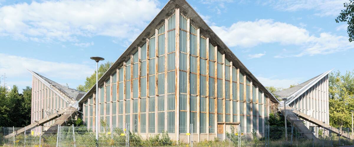 This is a photograph of an architectural monument. It is on the list of cultural monuments of Magdeburg