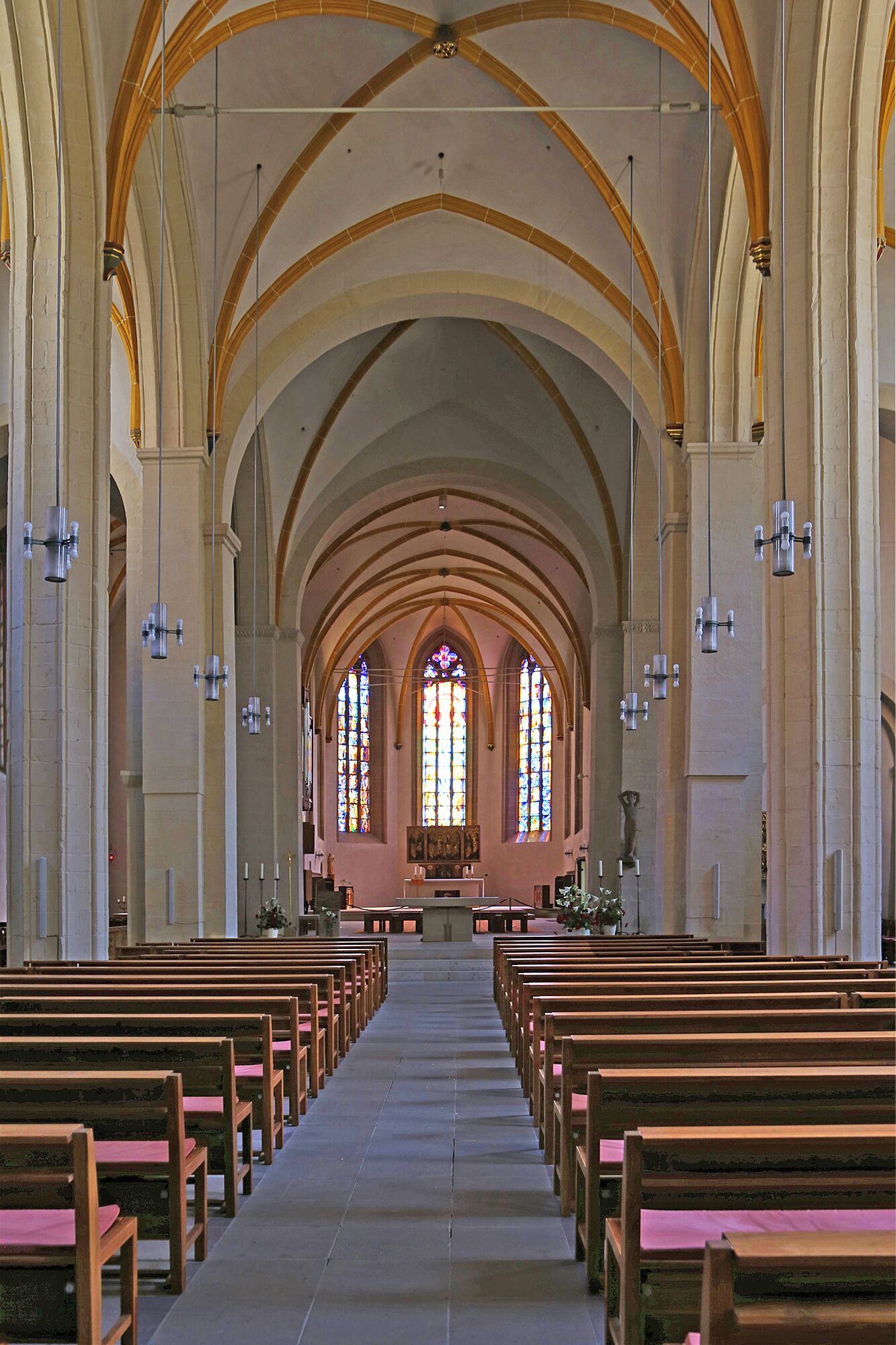 The Roman Catholic St. Sebastian church has been the Cathedral of the Magdeburg diocese since 1994. It is a church in the old town of Magdeburg.