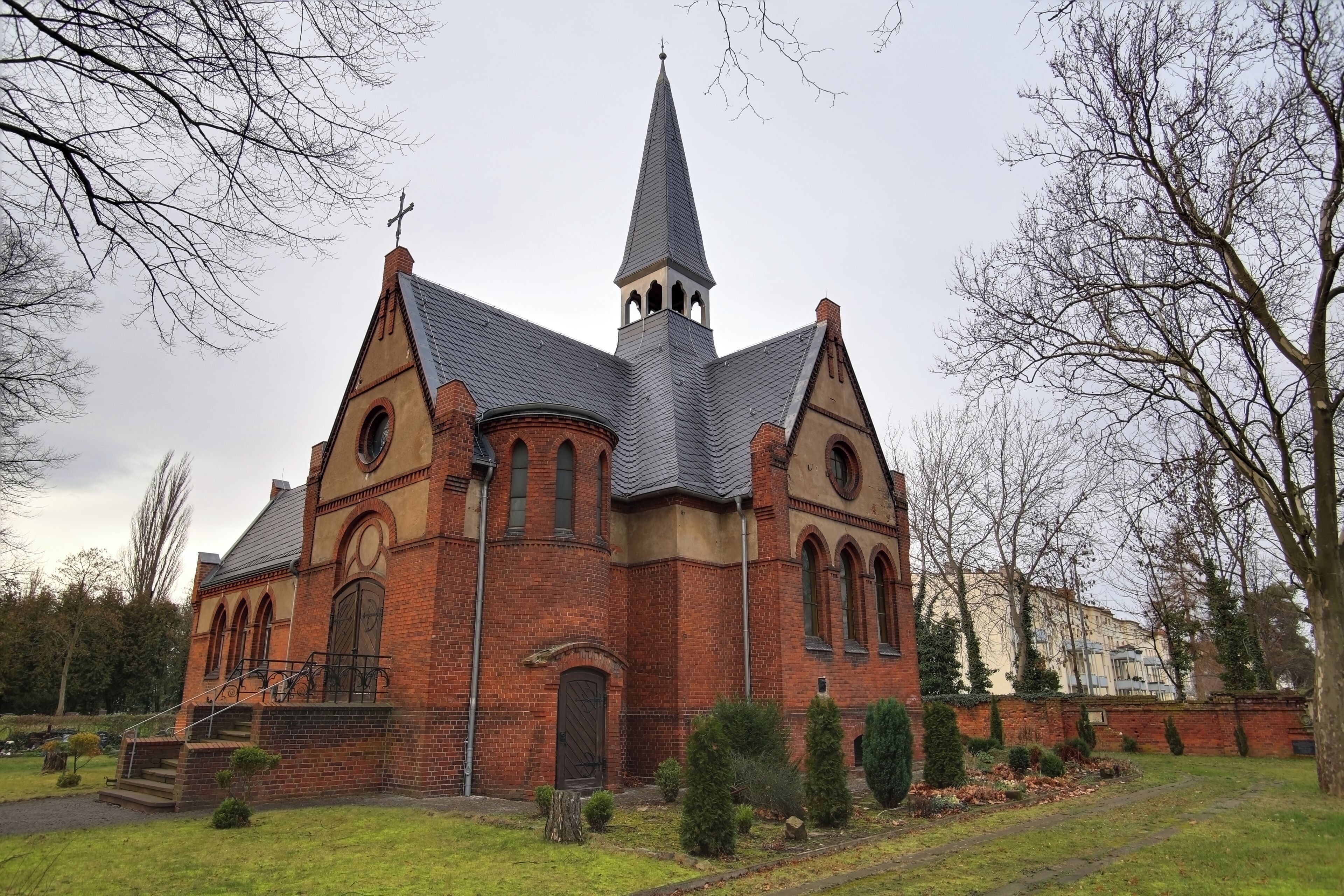 Friedhofskapelle des Neuen Sudenburger Friedhofs in Magdeburg