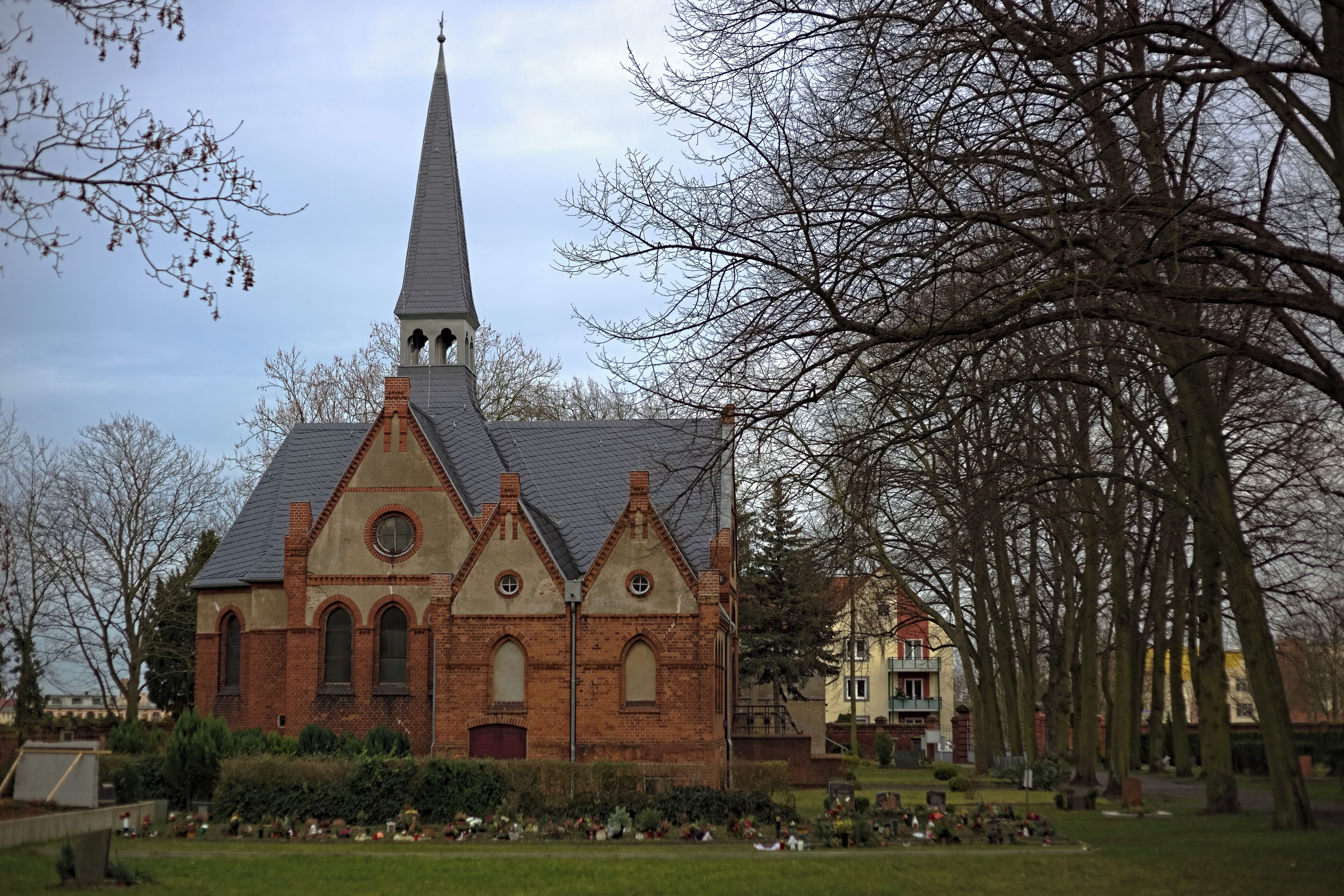 Friedhofskapelle des Neuen Sudenburger Friedhofs in Magdeburg
