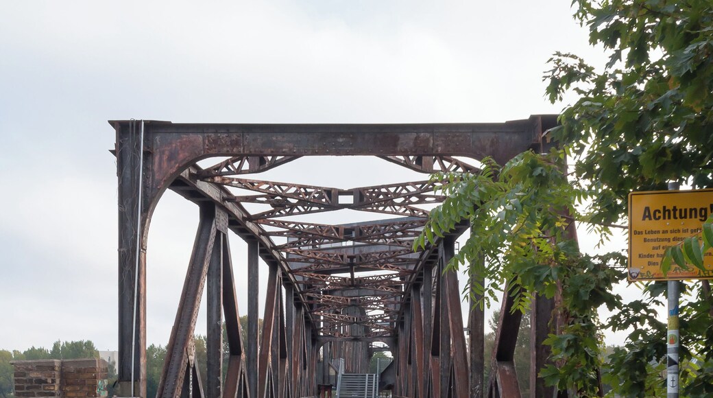 This is a photograph of an architectural monument. It is on the list of cultural monuments of Magdeburg