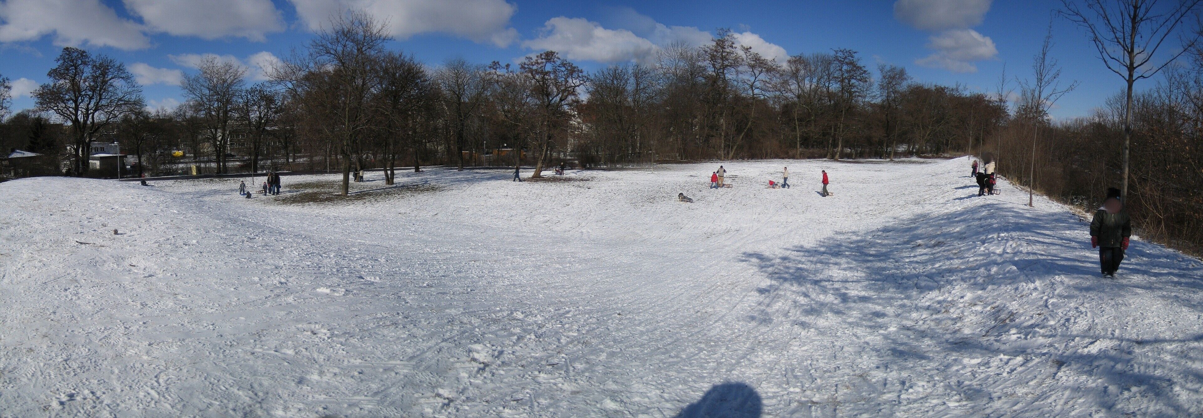 Rodelberg am Glacis, 27.02.2005, 12:16Uhr