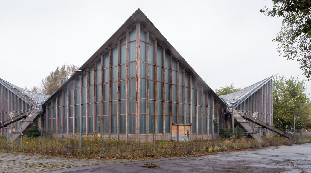 This is a photograph of an architectural monument. It is on the list of cultural monuments of Magdeburg