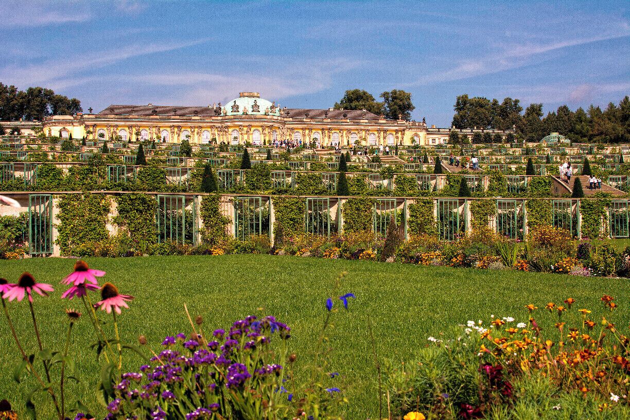 While most people may know Potsdam for the Potsdam Conference at the conclusion of World War II - However the city is quite beautiful and makes for a wonderful daytrip from Berlin. 

The city is home to two palaces - including the stunning Sanssouci Palace with it's terraced gardens