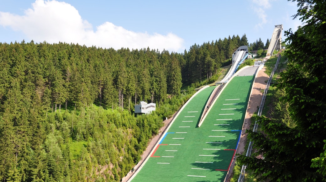 Sprungschanzen im Kanzlersgrund bei Oberhof