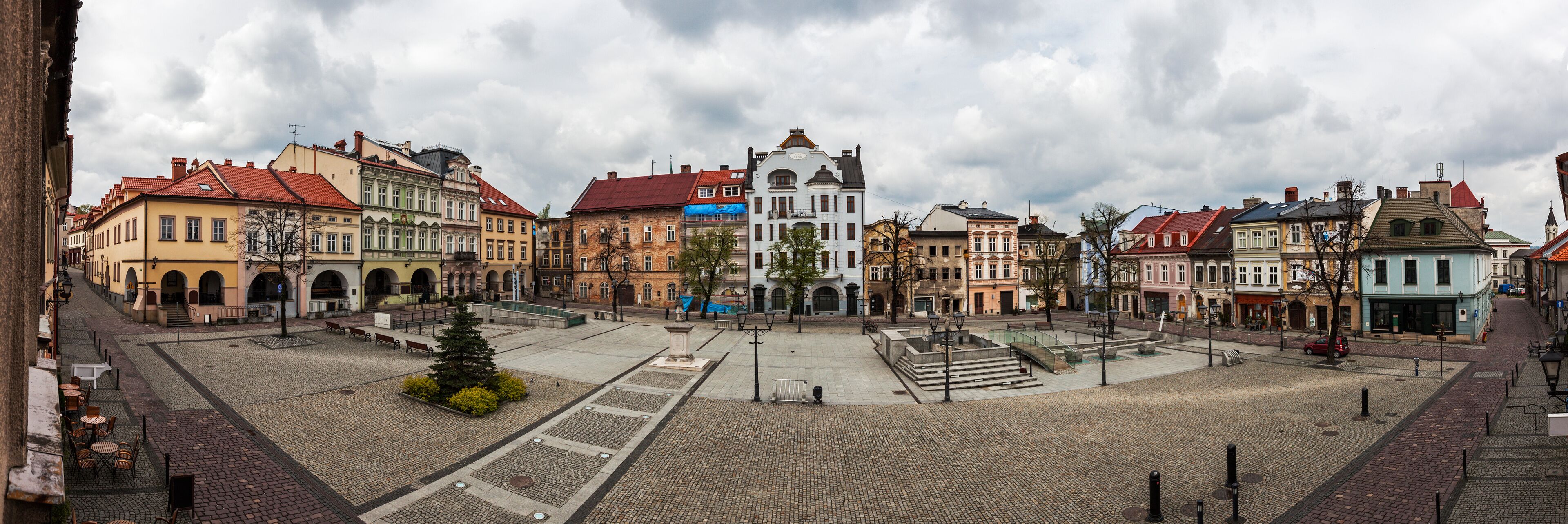 Main Square in Bielsko-Biala