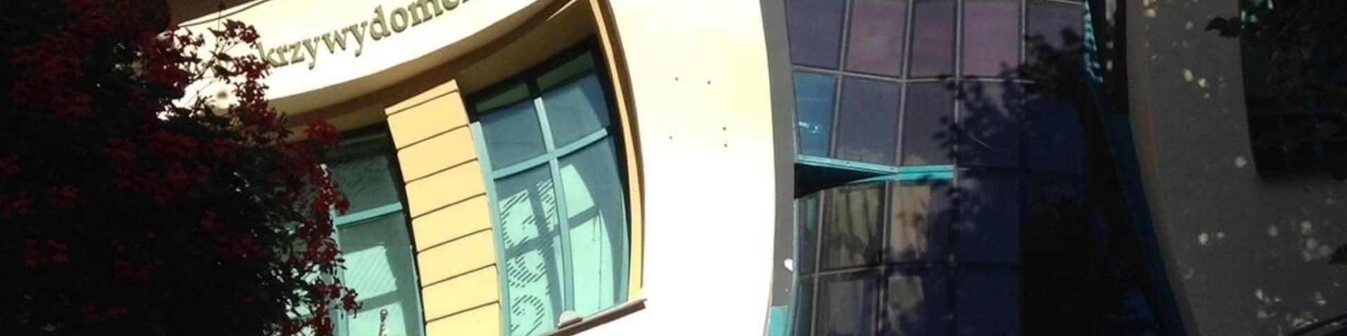 Strange, a little bit Gaudian house in central Sopot, Poland