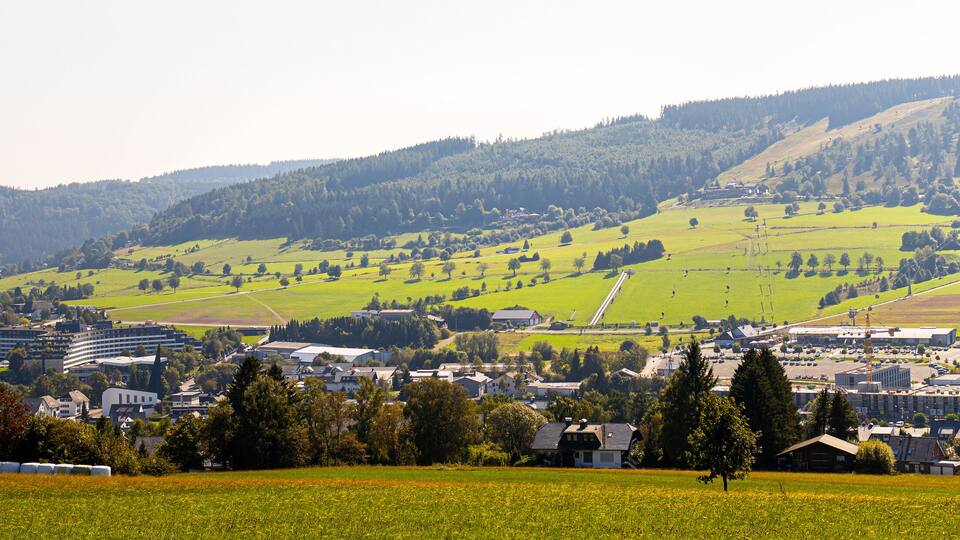 willingen germany in summer panorama