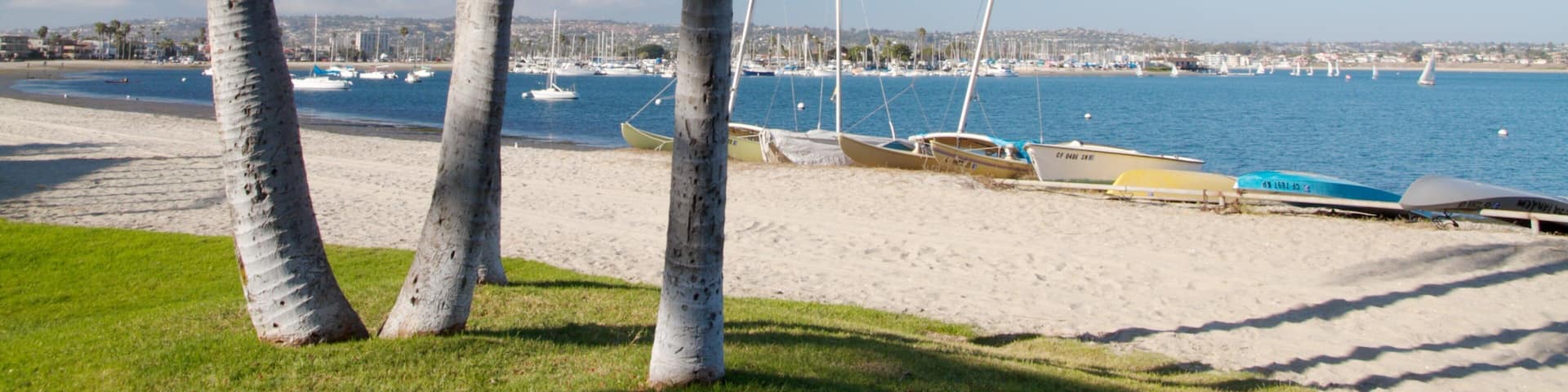 ミッション ビーチ フィーチャー 自然の風景, ビーチ と 海岸線の眺め