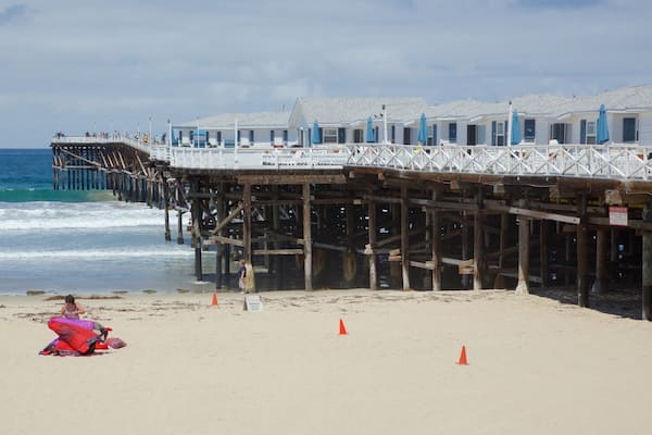 Parque de Pacific Beach que incluye una playa