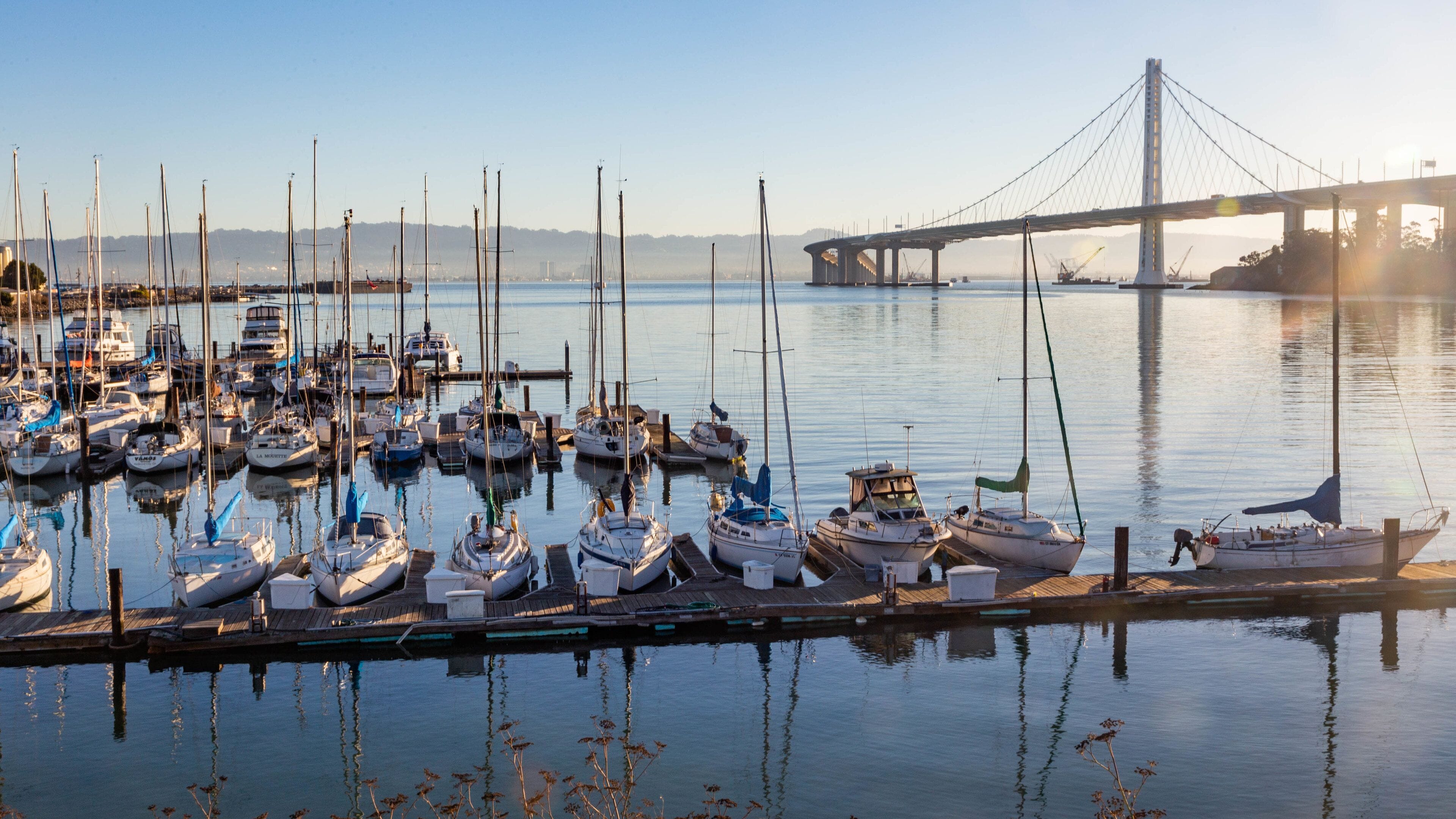 Treasure Island showing a sunset and a bay or harbor