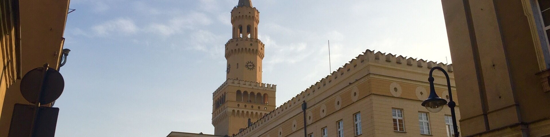 Opole, city hall, Silesia, Poland