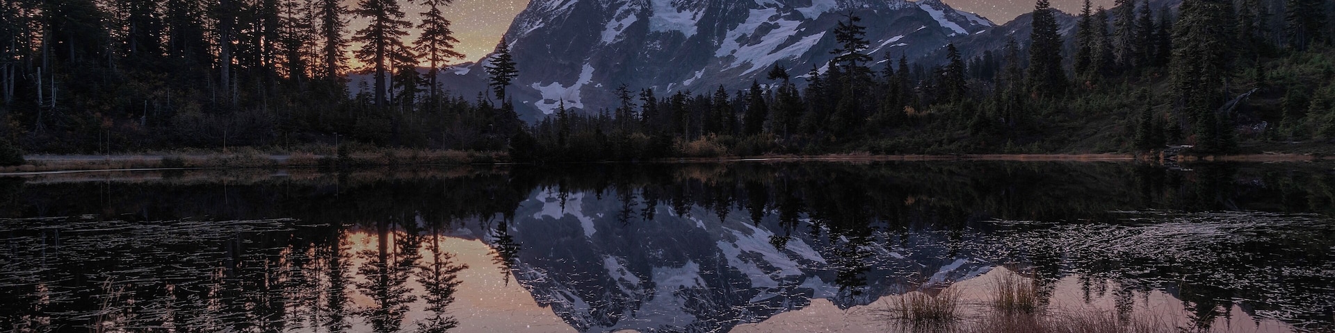 Mt. Shuksan under the Milky Way, this place is AWESOME!
