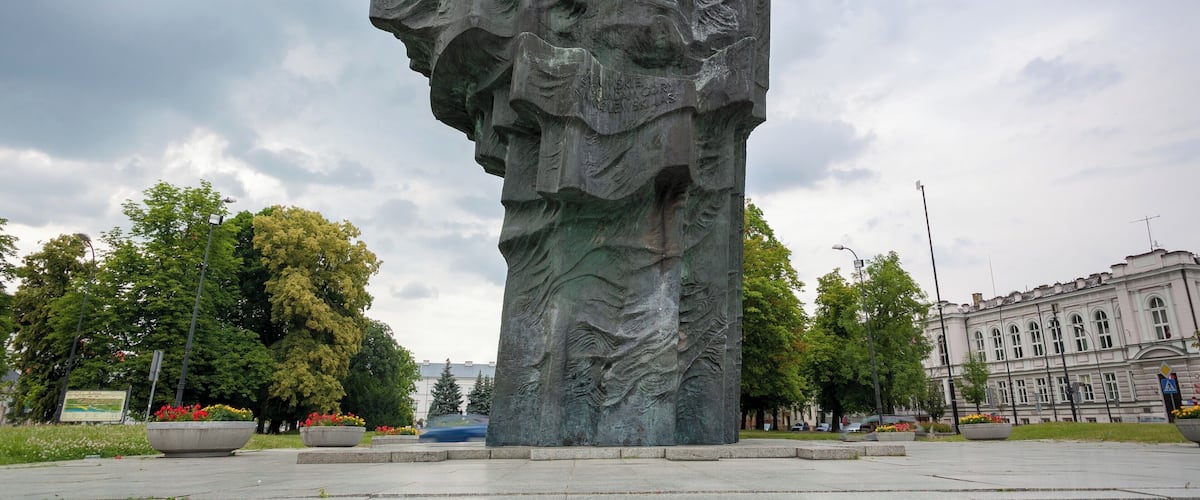 Big sculpture.