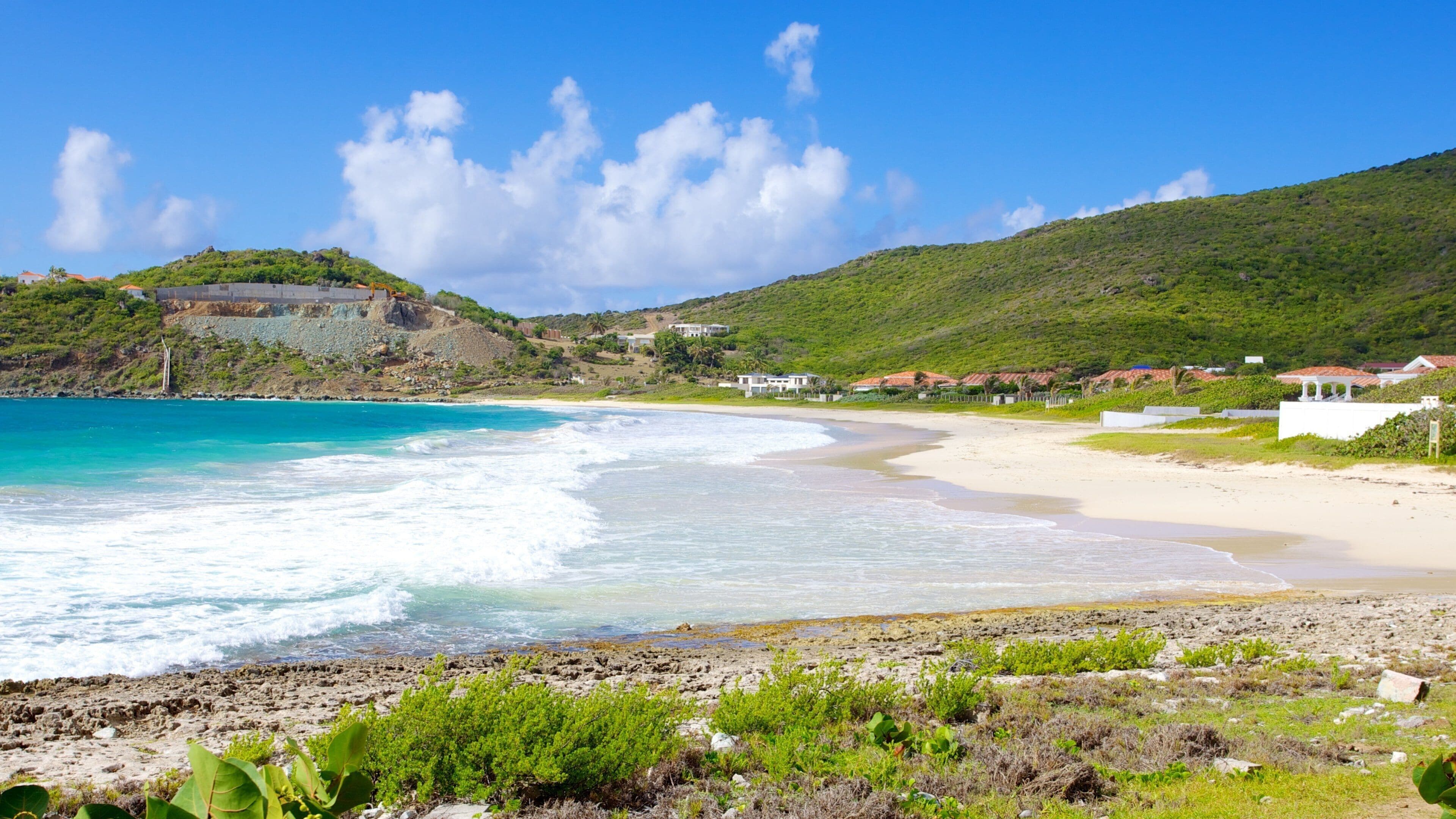 Guana Bay Beach que inclui paisagens litorâneas, paisagem e uma baía ou porto