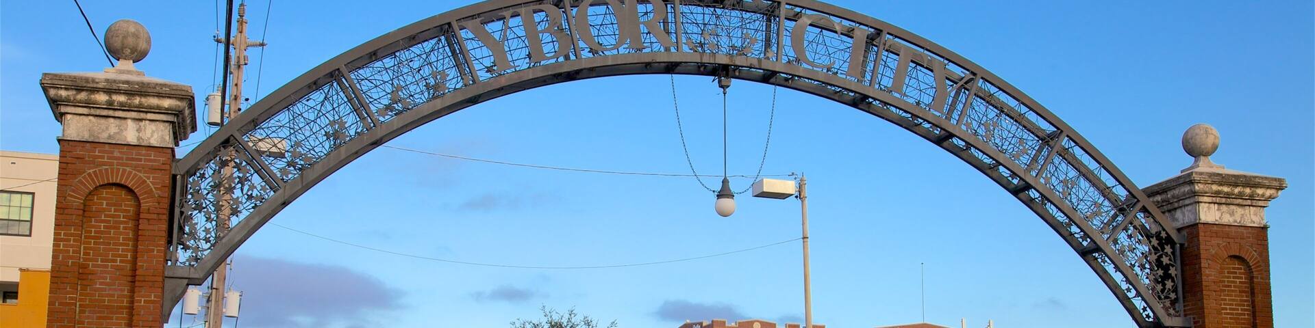 Ybor City which includes heritage elements