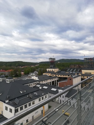 Viev from the observation Tower, Wałbrzych Poland