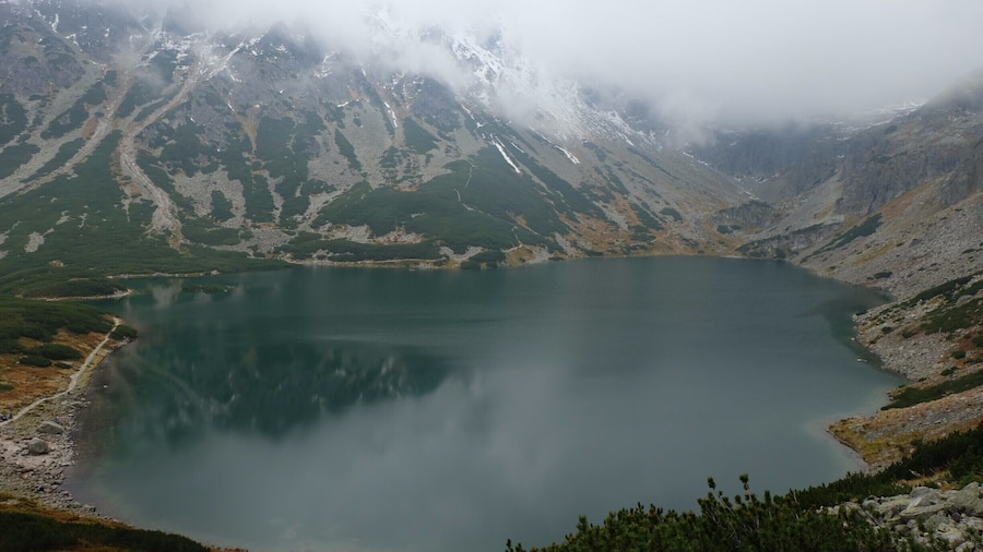 The lake is based on 1624 meters and it's surrounded by Kościelec summit and feared, famous Orla Perć. #nationalpark