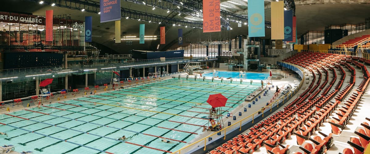Olympic Park which includes interior views and a pool