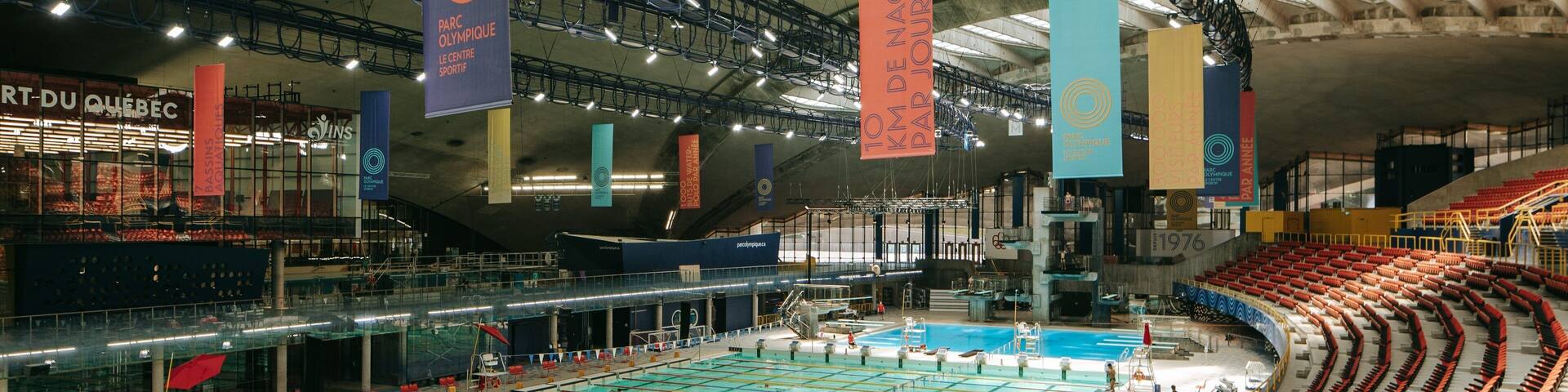 Olympic Park which includes interior views and a pool