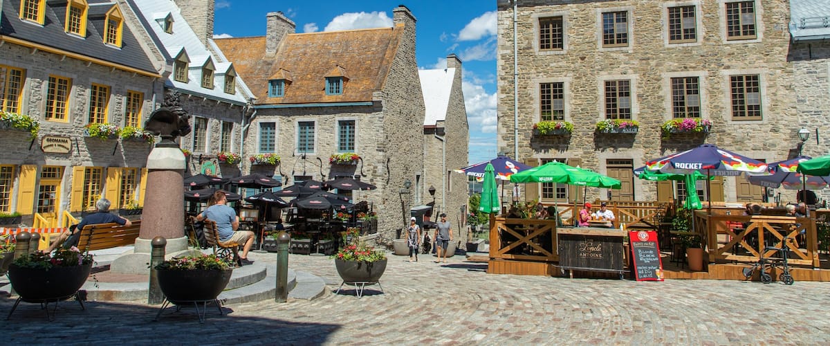 Place Royale showing heritage elements