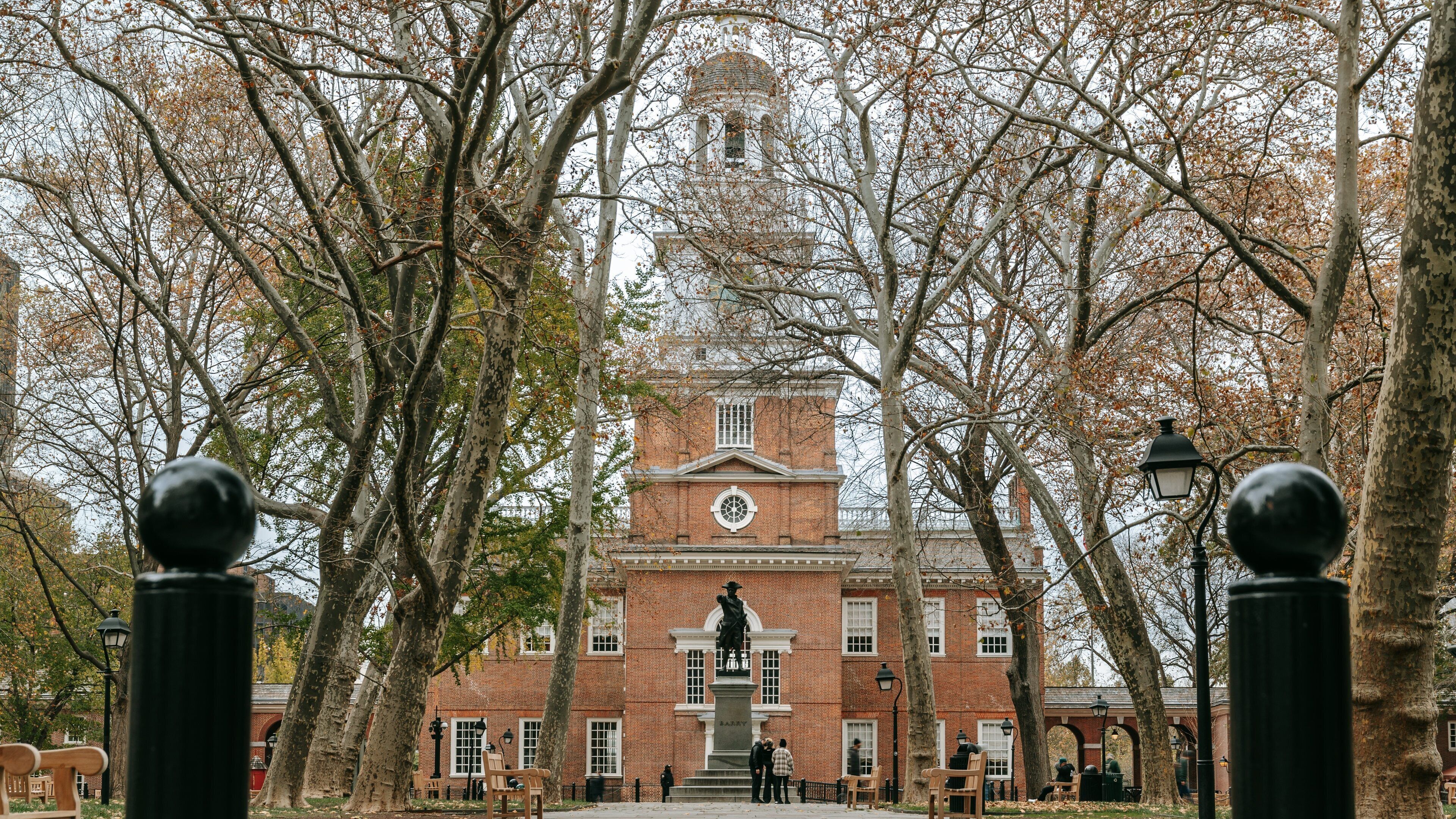 Independence National Historical Park featuring heritage architecture
