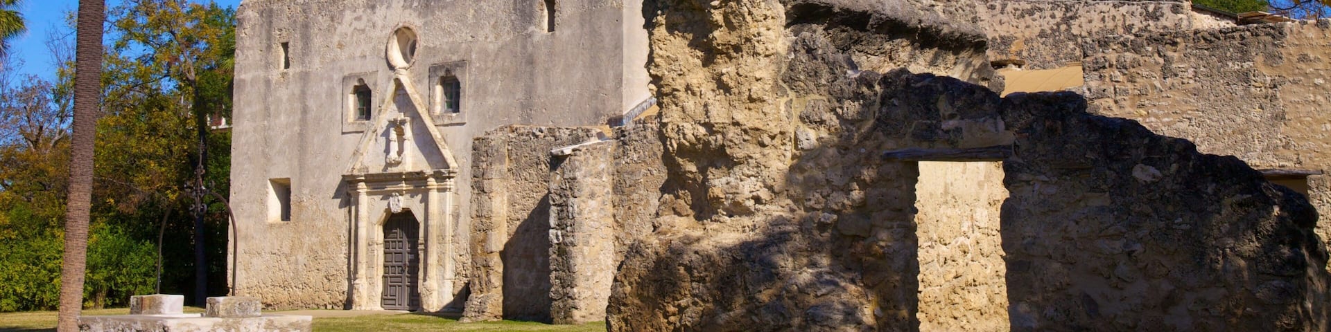 Historic beauty of San Antonio Missions National Historical Park showcasing architecture and nature