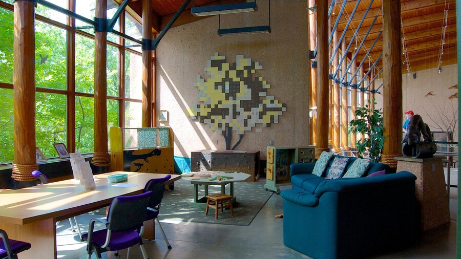 Swope Park mostrando un parque y vistas interiores