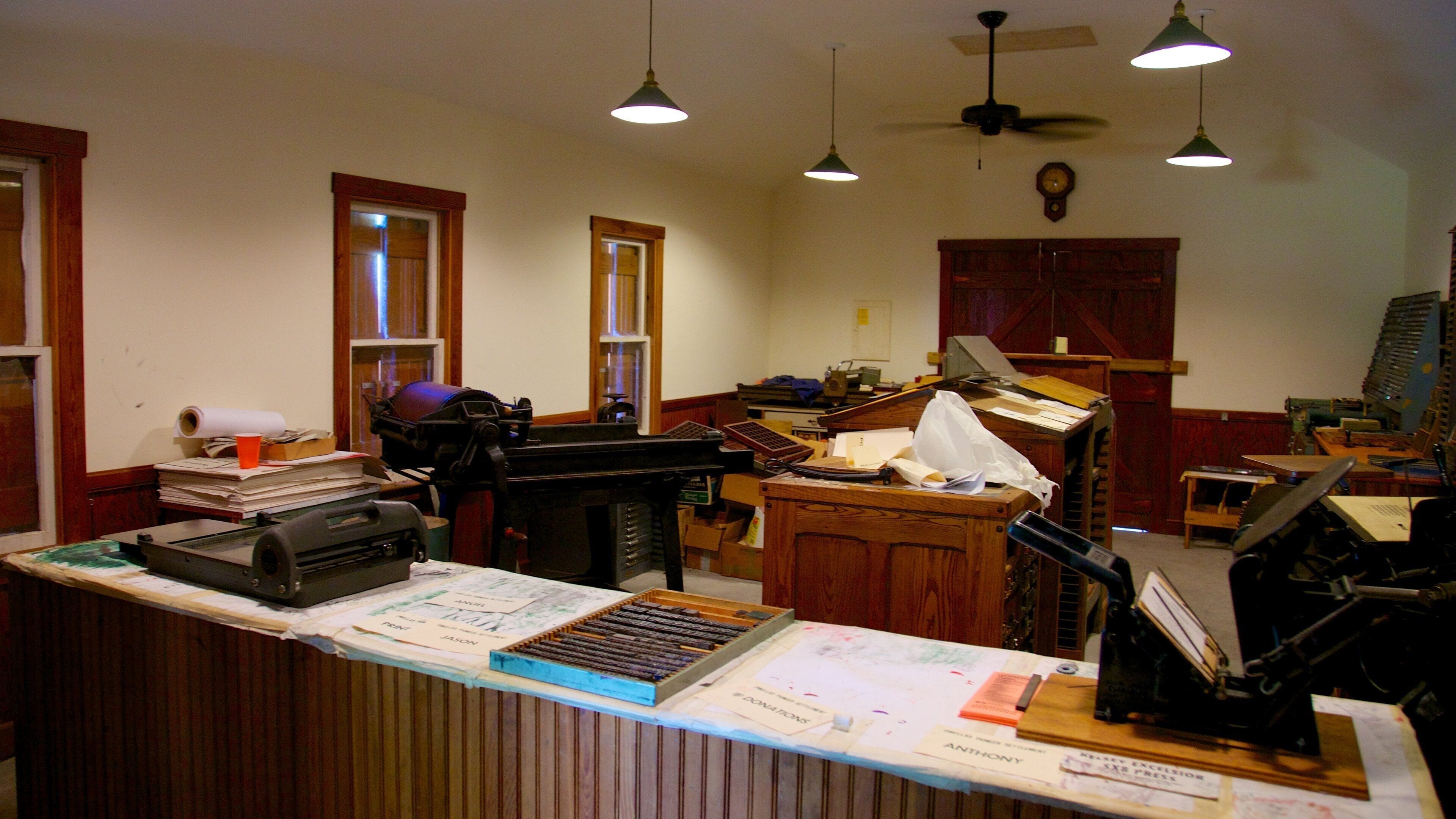 ボイド ヒル自然公園 表示 屋内の眺め