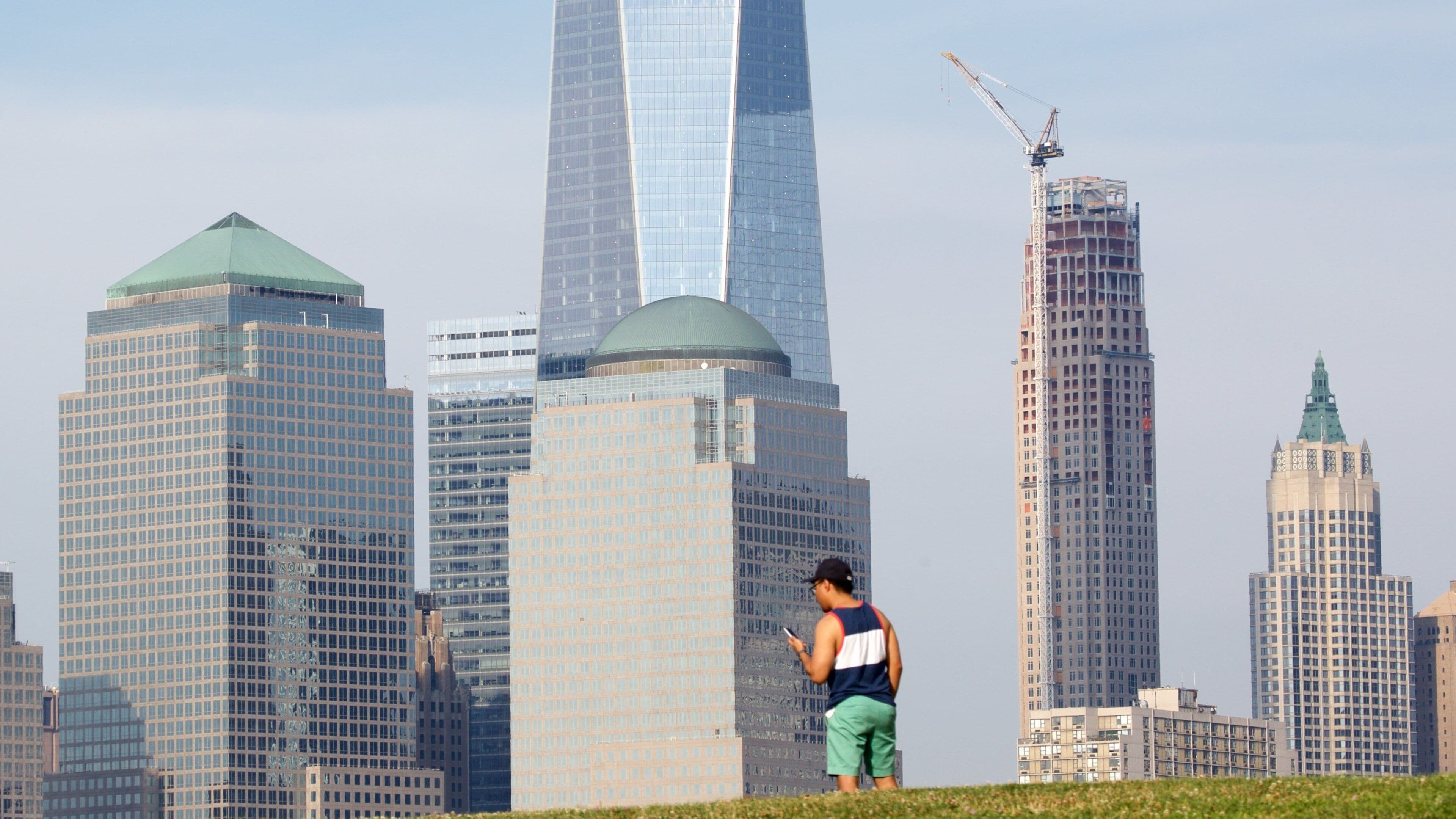 Vườn Tiểu bang Liberty có tính năng trung tâm cũng như đàn ông