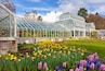 Seattle public conservatory of flowers at Volunteer Park.