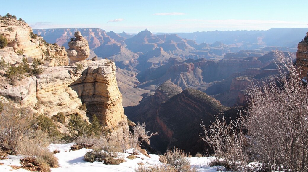 Grand canyon is one of the most gigantic place on this planet. Strong advise to fly over it in an helicopter, it deserves the price 100%