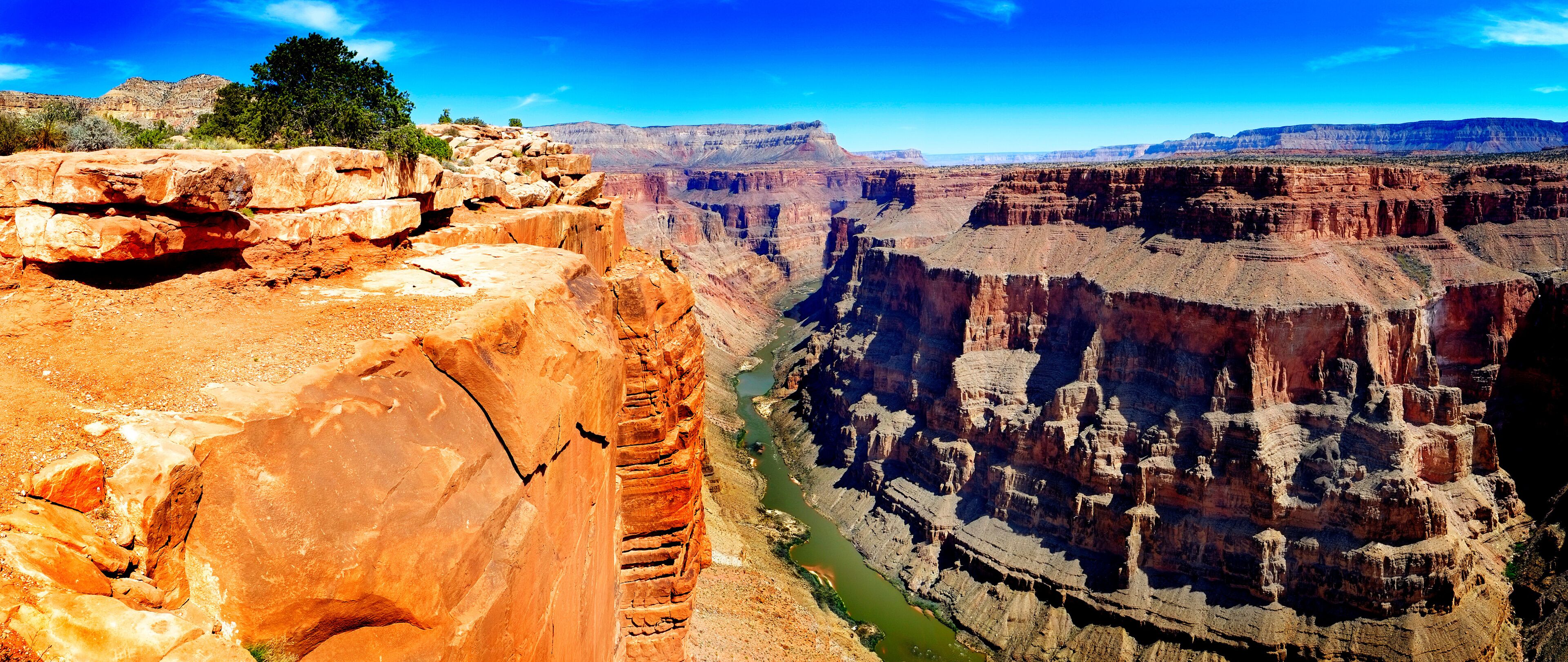 Grand Canyon with Colorado River Gorge Landmark