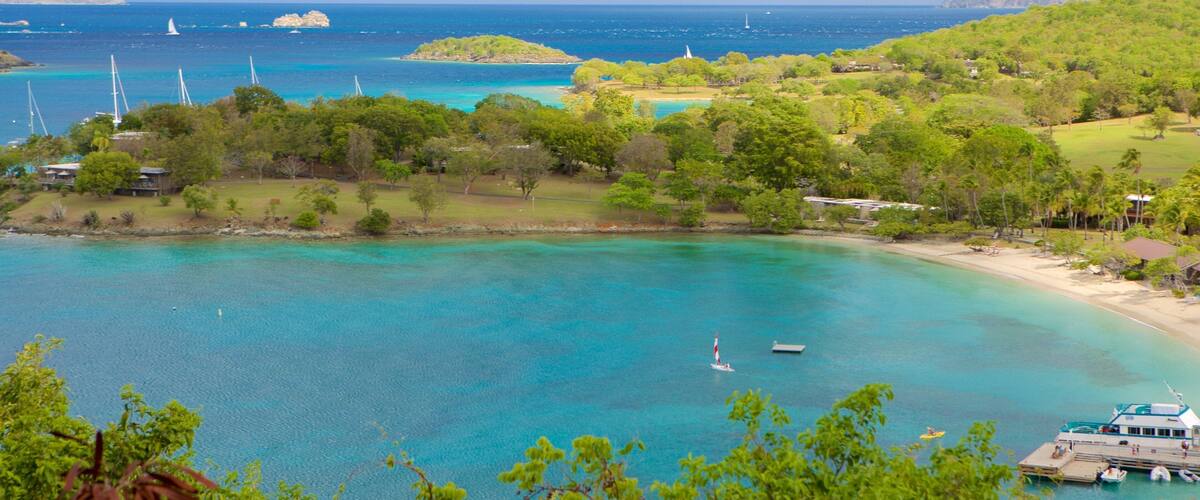Virgin Islands National Park showing a bay or harbor