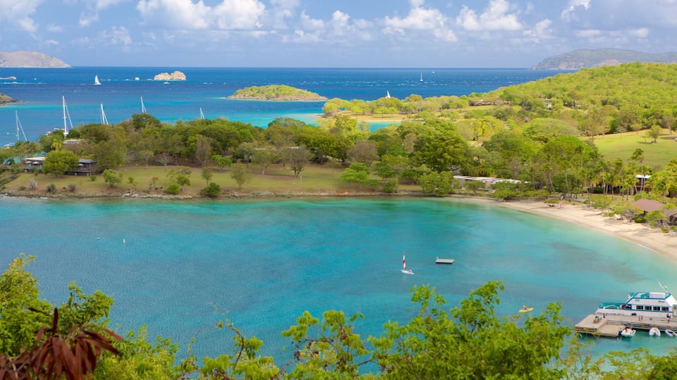 Virgin Islands National Park showing a bay or harbor